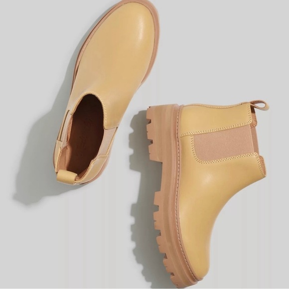 Madewell Leather Mariam Chelsea Boots Like New 8 - Picture 2 of 9